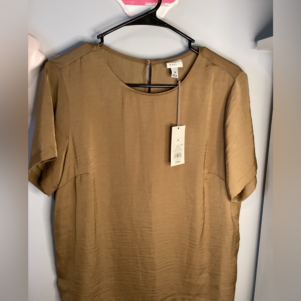 A New Day Tan Blouse